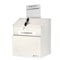 Adiroffice Wall Mountable Steel Locking Suggestion Box, White, PK2 ADI631-01-WHI-2pk - alternate 3